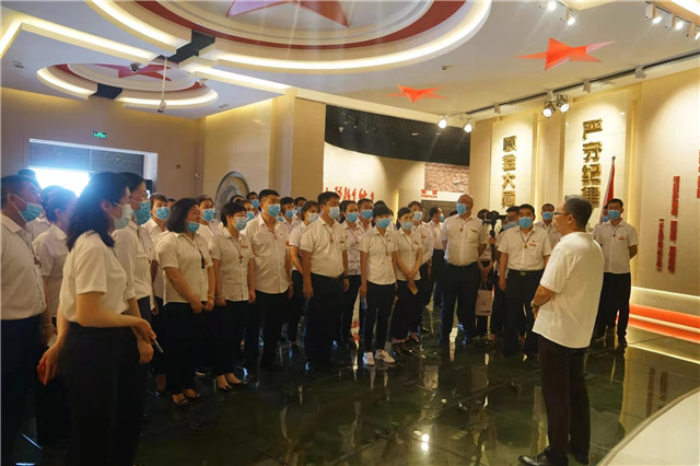 初心不忘颂党恩  红色基因永相传_永信贵宾会217动态_辽宁永信贵宾会217控股集团