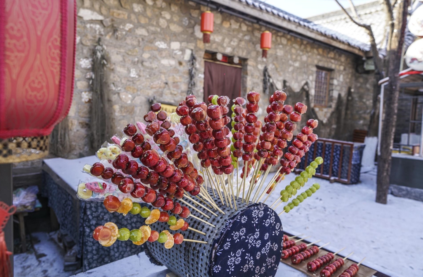 葫芦古镇关东民俗雪乡新雪季 如约迎接天下游客......_永信贵宾会217动态_辽宁永信贵宾会217控股集团